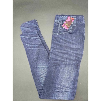 New Girls Sofra Denim Blue Color Leggings (FREE SIZE)