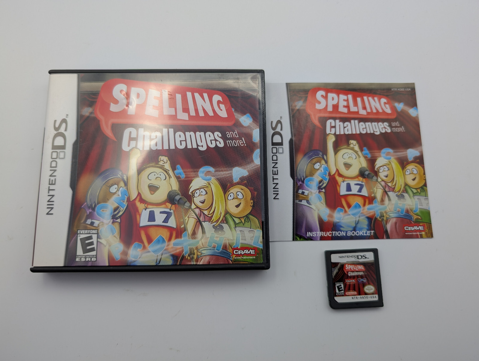 Spelling Challenges and More! - Nintendo DS Game - 2DS 3DS DSi - Free, Fast P&P!