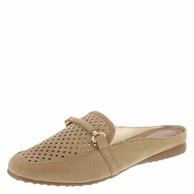 Dexflex Comfort Women's Carry Transporter Perforated Tan Slide