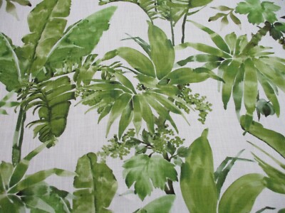 Chivasso Stoff 'JUNGLE LIKE' CH2813-030 3,4 Meter (340cm) GRÜN Monsun Coll