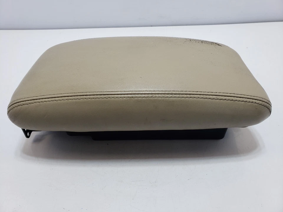 ✅ 01-07 OEM Toyota Land Cruiser J100 Consola Central Apoyabrazos Tapa Cuero NOTA* Foto 3 de 4