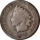 1870 1C Indian Head Cent Good K16134