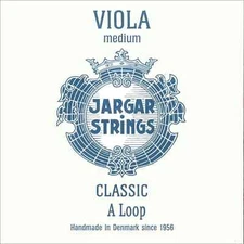 Jargar Viola A with Loop End, Medium Gauge, Authorized Dealer