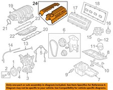 CHRYSLER OEM 11-20 Challenger Engine Engine Parts-Cover 5038543AD