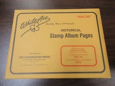 "WHITE-ACE" STAMP PAGES U.S REGULAR ISSUE  #RSC-36 ,2012 W/FREE SHP.