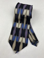Stefano Milano X-pattern Hand Made 100 Silk Men  s Neck Tie Made in Italy