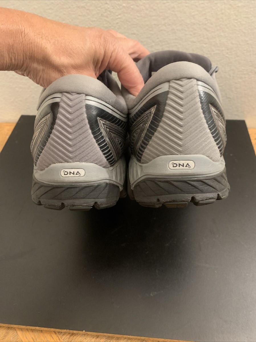 Brooks Mens Ghost 10 Gray Sz 11 Running Track Walking Shoe Sneaker 1102571D034 Brooks Mens Ghost 10 1102571D034 Gray Running Shoes Lace Up  main image 4