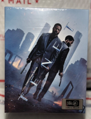 NEW TENET 4K UHD+BLU-RAY BOXSET! HDZETA! 2 STEELS! SILVER LABEL 