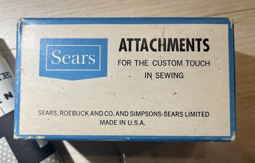 Vintage Sears Roebuck Simpsons Sewing Machine Attachments, Part # 6825