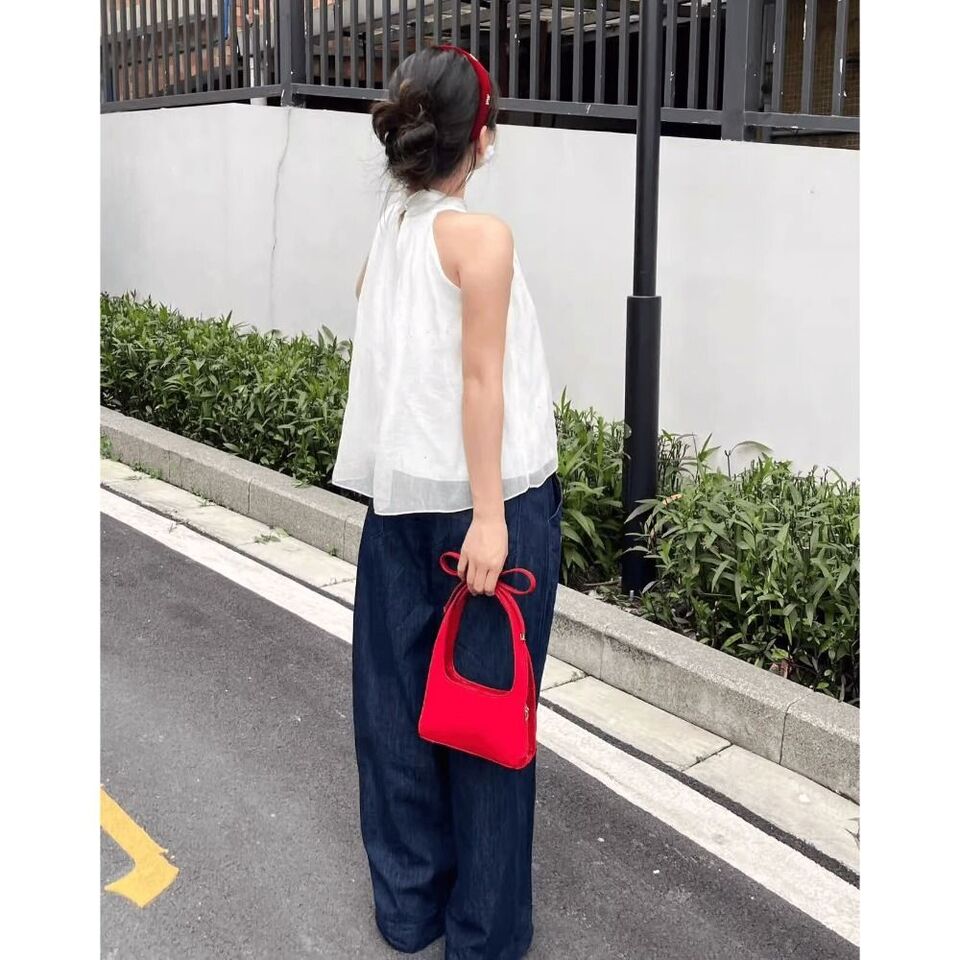 Red Handbag Rectangle Clutch Purse Fashion Messenger Bag eBay