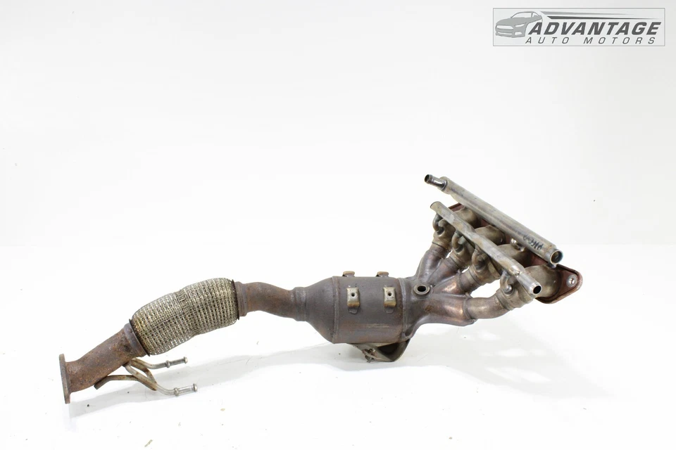 2017-2020 LINCOLN MKZ 2.0L FRONT DOWNPIPE CONVERTER W/ EXHAUST MANIFOLD OEM - Image 3 of 4