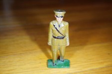 Grey Iron Metal Toy Soldier G12 US Infantry Officer