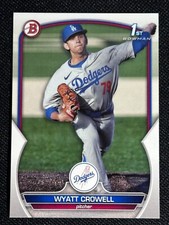 Wyatt Crowell 1st Bowman 2023 Bowman Draft # BD-63