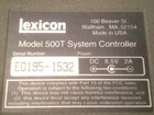 Lexicon 500T System Controller Rare High-End Audio Control Programmable VTG.!!! — photo 7