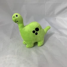 Fun Express Green Dinosaur With Spots  Stuffed Animal Plush