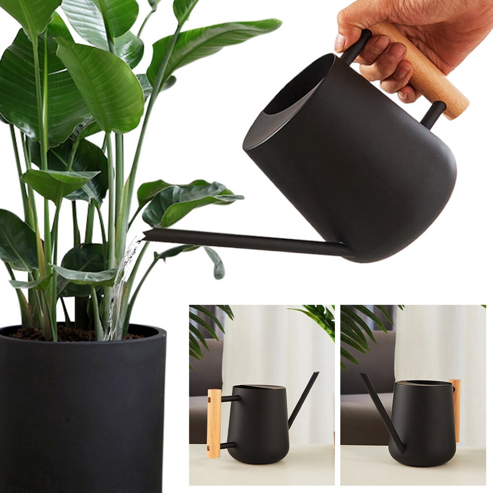 A 1000 ML Durable Watering Can Large Garden Watering Can for House