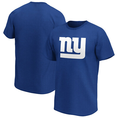 NFL T-Shirt New York Giants NY Mono Core Graphic Logo Football Shirt blau