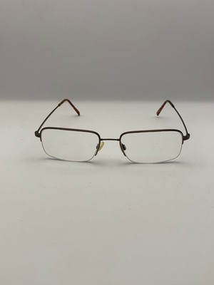 Flexon 647 by Marchon Eyeglass Frames 55-19-140 Coffee Metal