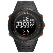 SMAEL Mens Sports Watch Waterproof Quartz Analog Digital Military Wrist Watches