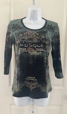 Skinny Minnie Fun Women’s Top Size Small