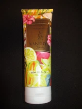 Nakery Beauty Skin Toning BODY BUTTER Tropical Therapy SEALED 10 oz Crepe Repair