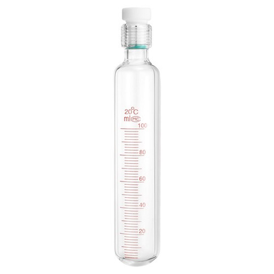 #ad 100ml Round Bottom Heavy Wall Pressure Bottle with Full Scale Clear $28.20