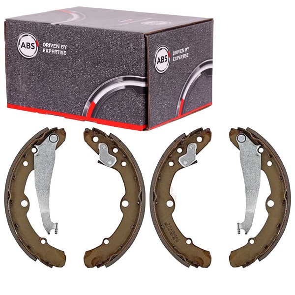 A.B.S. Bremsbacken Satz 230Mm Passend FüR Audi 100 VW Caddy Jetta Trommelbremse-image