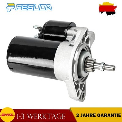 ANLASSER STARTER FÜR VW GOLF 2 II TRANSPORTER T4 1.6 D TD 2.4 D 2.5 TDI 1.7kW
