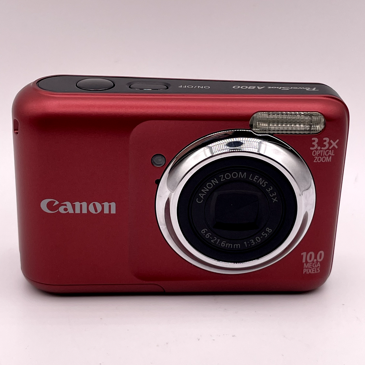 Canon PowerShot A800 10.0MP Digital Camera - Red for sale online