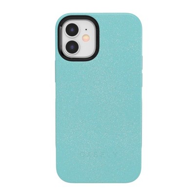 Casely iPhone 12/12 Pro Case | Aquamarine | Ocean Blue Shimmer | Bold Protective