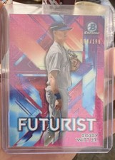 Topps 2021 Bowman Futurist Pink Mojo Refractor Bobby Witt Jr. Rookie /199 Royals