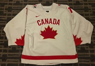 2023 Team Canada Ryerson Leenders #1 Hlinka Gretzky Game Worn Nike Jersey 58G