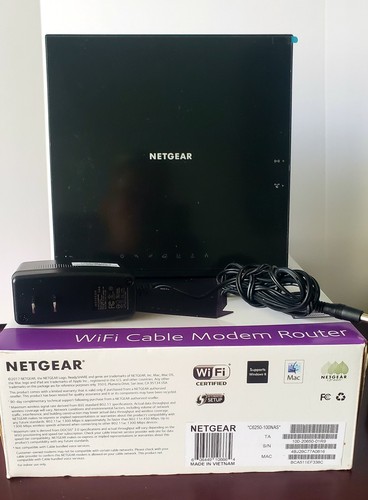 NETGEAR AC1600 WIFI Kabel Modem Router - Zdjęcie 4 z 9