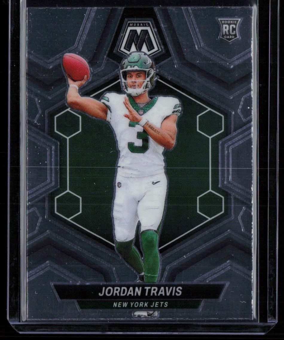 JORDAN TRAVIS 2024 PANINI MOSAIC RC NEW YORK JETS #395