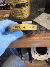 Pi Tape 48''/60'' In .001 Inch Increments