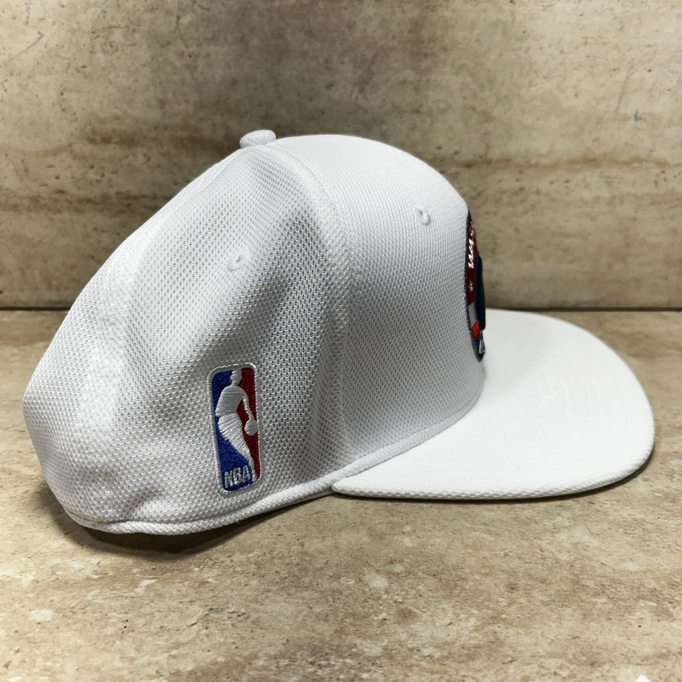 Бейсболка Washington Wizards с белой сеткой NBA бейсболка кепка New Era Tissot ретро логотип - Изображение 3 из 4