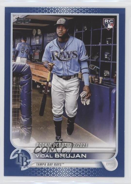 2022 Topps Update Royal Blue Vidal Brujan #US8 06v5
