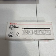 Genuine Ricoh PPC Refill Staple Type K 410802 3-Pack Cartridge 15,000 Staples 