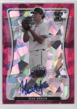 2020 Leaf Metal Draft Pink Crystals 3/7 Nick Garcia #BA-NG2 Auto nd3