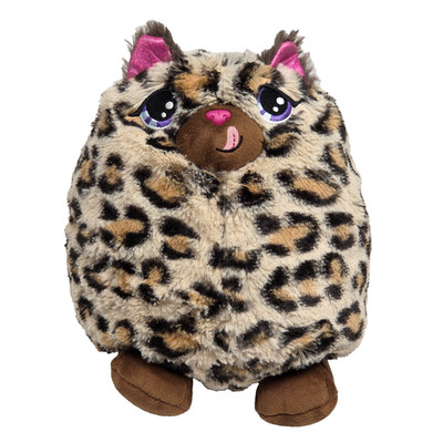 Misfittens Archie Leopard Get Meowt Cat 10'' Plush Basic Fun Stuffed Animal 2022