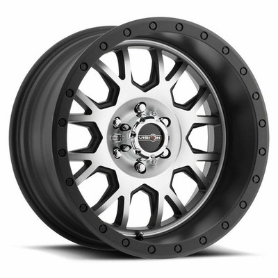 15'' Vision GV8 Machined 15x6 Wheel 4x156 38mm Rim