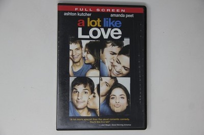A Lot Like Love DVD Full Screen Ashton Kutcher Amanda Peet