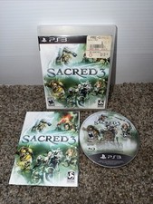 Sacred 3 PS3 PlayStation 3 Video Game Hack 'n' Slash Co-op Multiplayer CIB