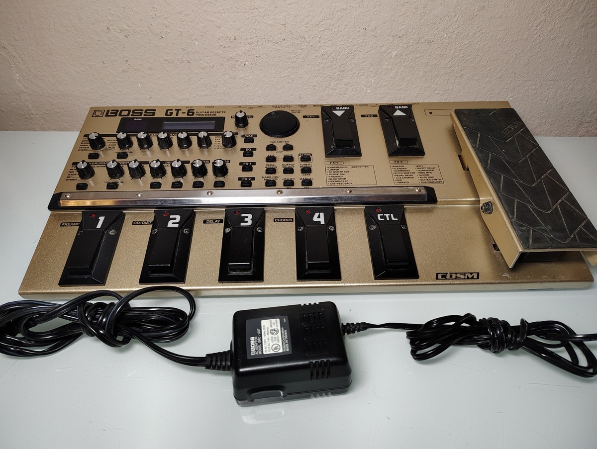 Boss GT-6 Multi-Effects Guitar Effect Pedal for sale online