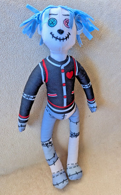 2012 SDCC Monster High Hoodude Voodoo Collector Fabric Doll Displayed Only