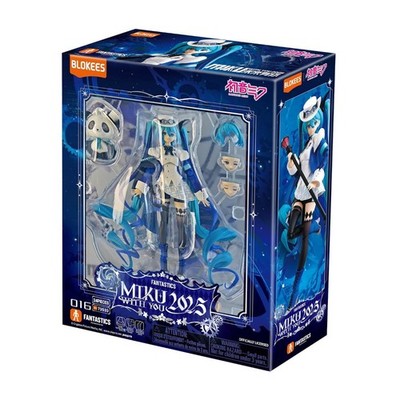 in Stock Blokees Fantastics Series Hatsune Miku 6.5 In Articulated Action Figure