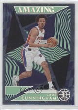 2021-22 Panini Illusions Amazing Emerald Cade Cunningham #1 08zb