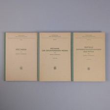 Arnold Sommerfeld 3x Vorlesungen über Theoretische Physik Bd 1 2 4 ab 1955