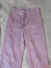 Women's S JoyLab Pink Sweatpants with Drawstring