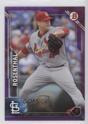 2016 Bowman Purple 89/250 Trevor Rosenthal #115 0l2